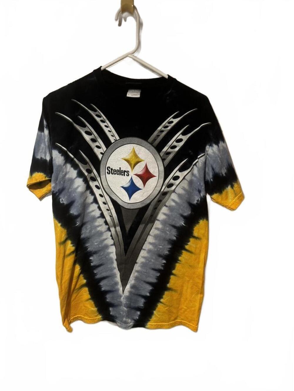 Vintage Steelers NFL Graphic tye dye tee